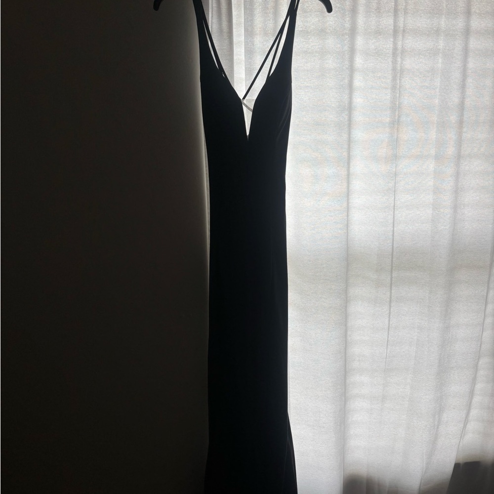 Gianni Bini Black Backless Dress